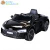 Audi R8 kinderauto zwart 1