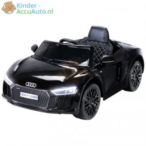 Audi R8 kinderauto zwart 1