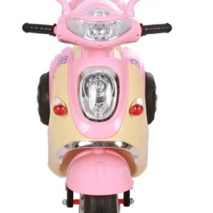 6V Retro Elektrische Kinderscooter Roze