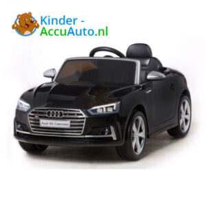 Elektrische Kinderauto Audi S5 Zwart 2