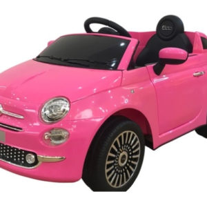 Fiat 500 Kinderauto Roze