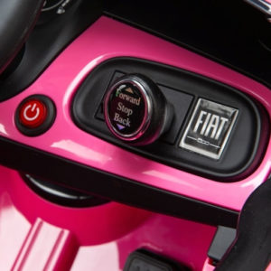 Fiat 500 Kinderauto Roze