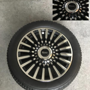 Fiat 500 Kinderauto Roze