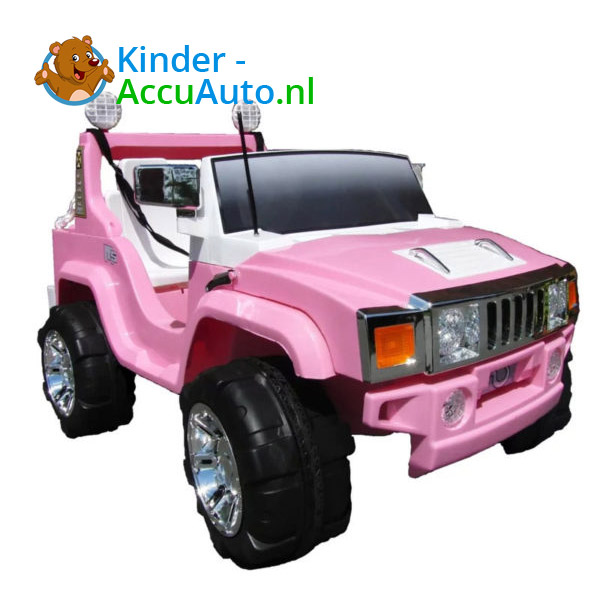 Jeep Kinderauto 2 Persoons Roze 1