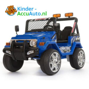 Jeep Raptor Kinderauto Blauw 1