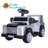 Land Rover Defender 110 Kinderauto Grijs 1