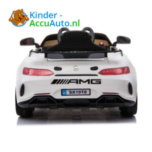 Mercedes GT4 AMG kinderauto Wit 2