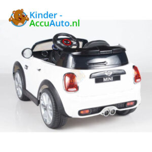 Mini Cooper Kinderauto Wit 2