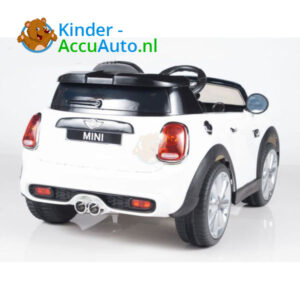 Mini Cooper Kinderauto Wit 4
