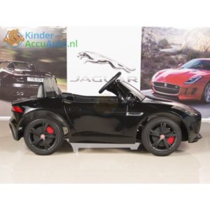 Jaguar F type kinder accu auto zwart kinderauto 2