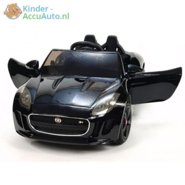 Jaguar F type kinder accu auto zwart kinderauto 1