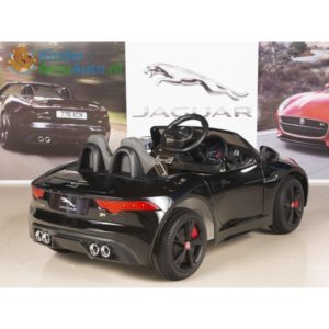 Jaguar F type kinder accu auto zwart kinderauto 4