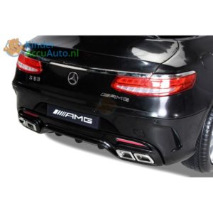 Kinder Accu Auto mercedes S63 AMG zwart 28
