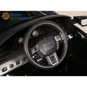 Kinder accu auto range rover evoque zwart kinderauto 13