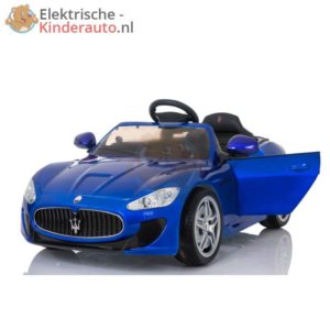 Maserati Gran Turismo Kinderauto Blauw