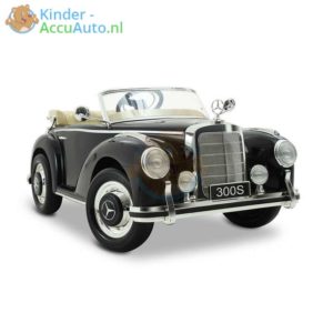 Mercedes 300S oldtimer kinderauto zwart 16 1