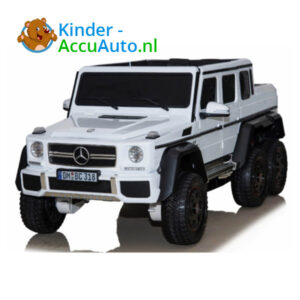 Mercedes G63 6x6 Wit 1