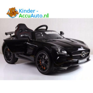 Mercedes SLS Zwart Kinderauto 1
