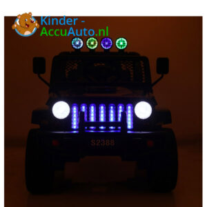 Monster Jeep Zwart Kinderauto 6