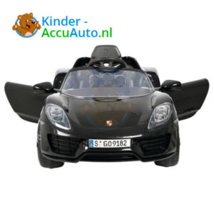 Porsche 918 Spyder Kinderauto Zwart 4