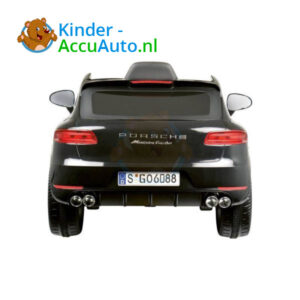 Porsche Macan Kinderauto Zwart 2