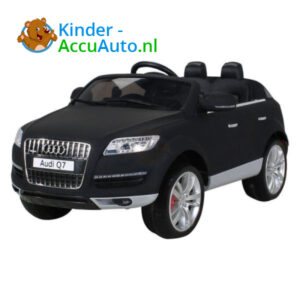 Audi Q7 Kinder Accu Auto Mat Zwart 10