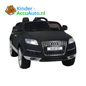 Audi Q7 Kinder Accu Auto Mat Zwart 2