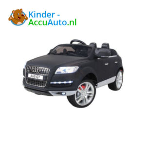 Audi Q7 Kinder Accu Auto Mat Zwart 3