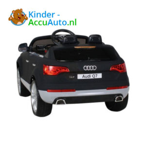 Audi Q7 Kinder Accu Auto Mat Zwart 4