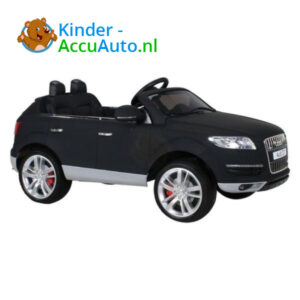 Audi Q7 Kinder Accu Auto Mat Zwart 5