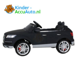 Audi Q7 Kinder Accu Auto Mat Zwart 9