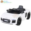 Audi R8 kinderauto wit 1