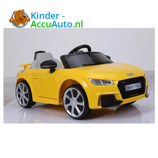 Audi TTRS Geel Kinderauto 1