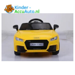 Audi TTRS Geel Kinderauto 4