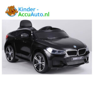 BMW 6GT Zwart Kinderauto 5