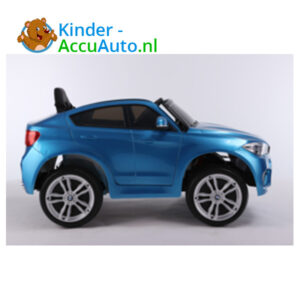 BMW X6M Blauw Kinderauto 6