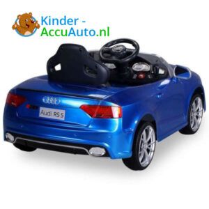 Audi RS5 Kinderauto Blauw 2