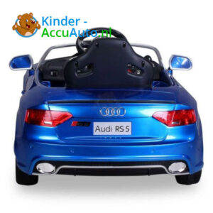 Audi RS5 Kinderauto Blauw 8