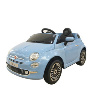 Fiat 500 Kinderauto Blauw 5
