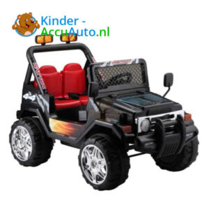 Jeep Raptor Kinderauto Zwart 4