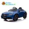 Mercedes C63 S Kinderauto Blauw 1