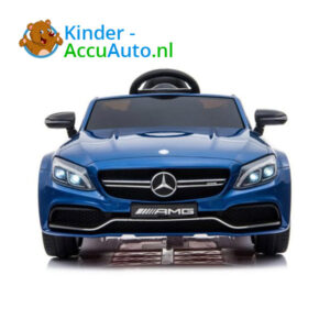 Mercedes C63 S Kinderauto Blauw 3