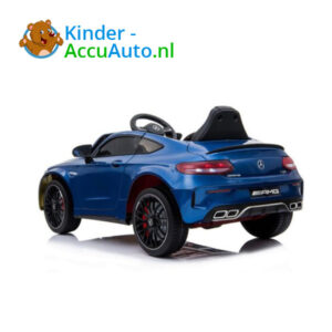 Mercedes C63 S Kinderauto Blauw 4