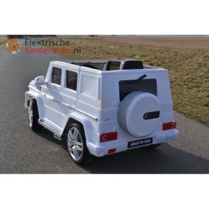 Mercedes G63 AMG Kinderauto Wit 3