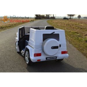 Mercedes G63 AMG Kinderauto Wit 5