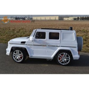 Mercedes G63 AMG Kinderauto Wit 6