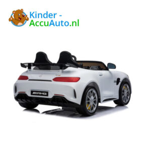 Mercedes GTR AMG kinderauto Wit 3