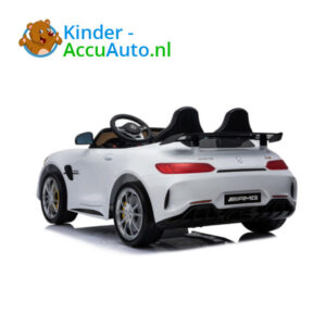 Mercedes GTR AMG kinderauto Wit 4