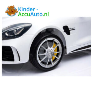 Mercedes GTR AMG kinderauto Wit 6