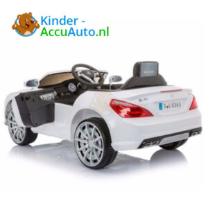 Mercedes SL63 AMG Kinderauto Wit 2